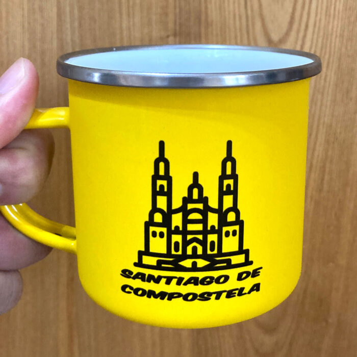 聖地牙哥大教堂搪瓷杯
